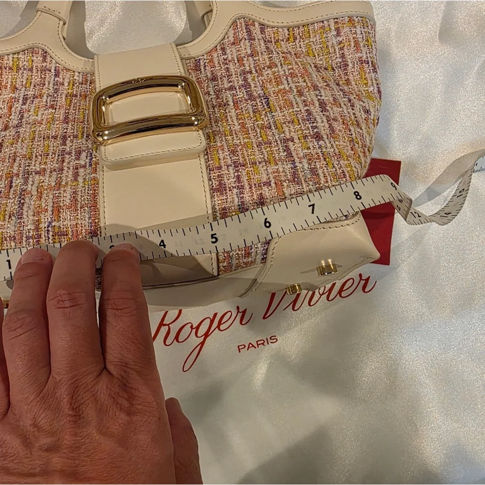 NWT Roger Vivier Choc Mini Shopping Bag